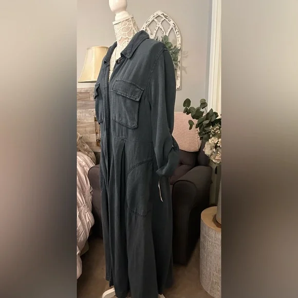 Free People Rainz Duster Coat - Picture 6 of 12